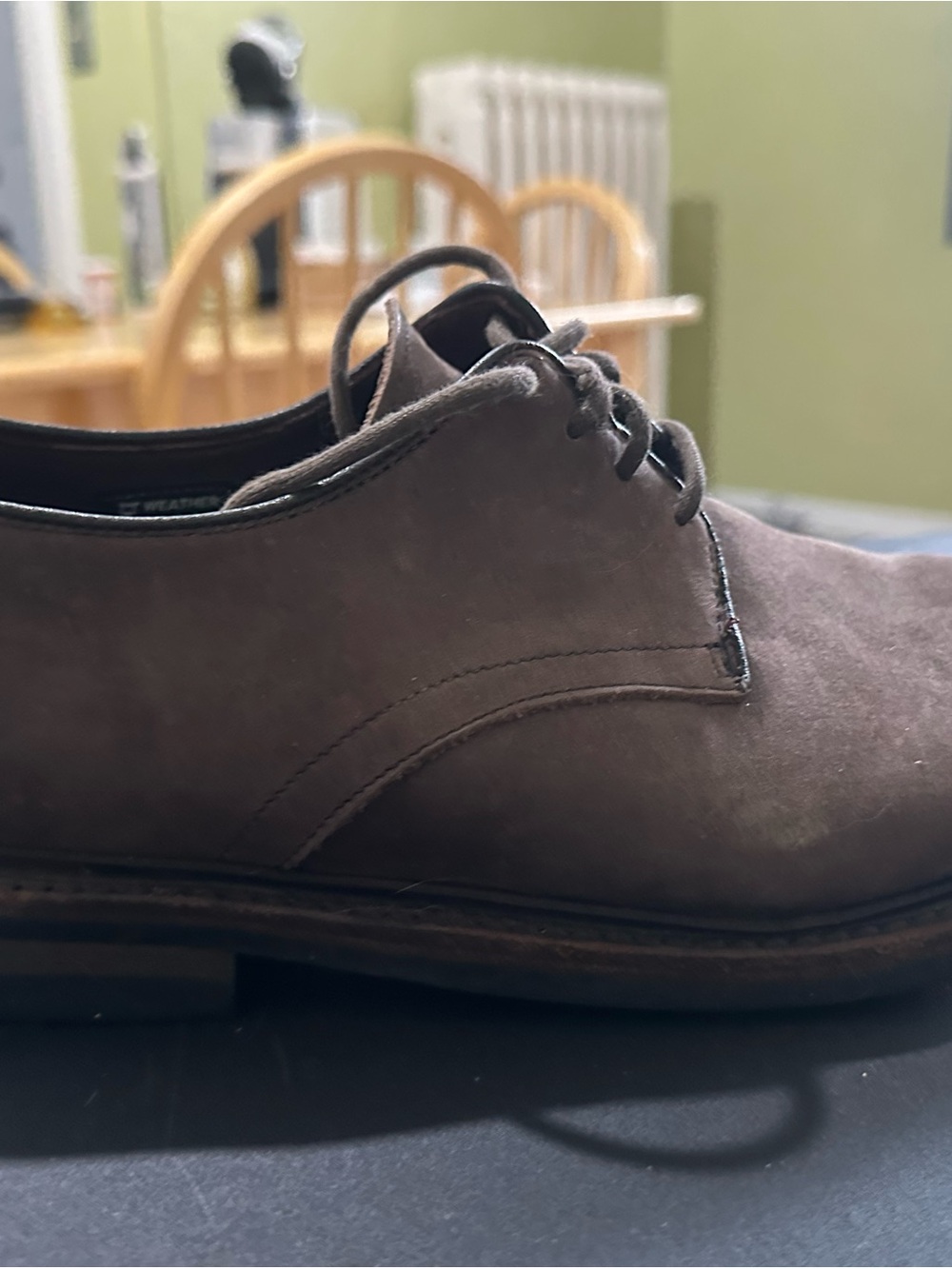 Allen Edmonds Brown Suede Oxfords - Picture 5 of 12